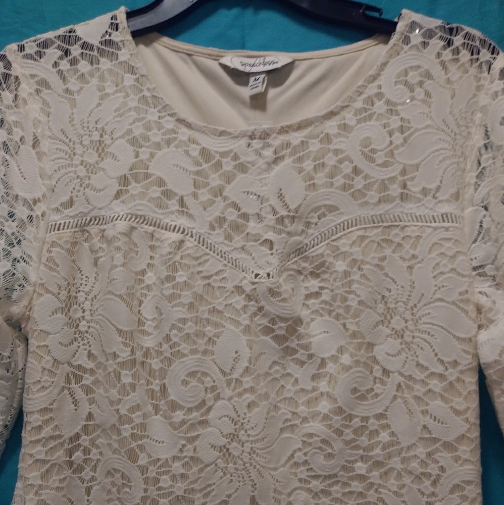 Speechless Crochet Lace Dress (Bundle 2 / $40)